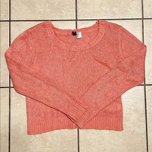 Cropped Light Weight Sweater